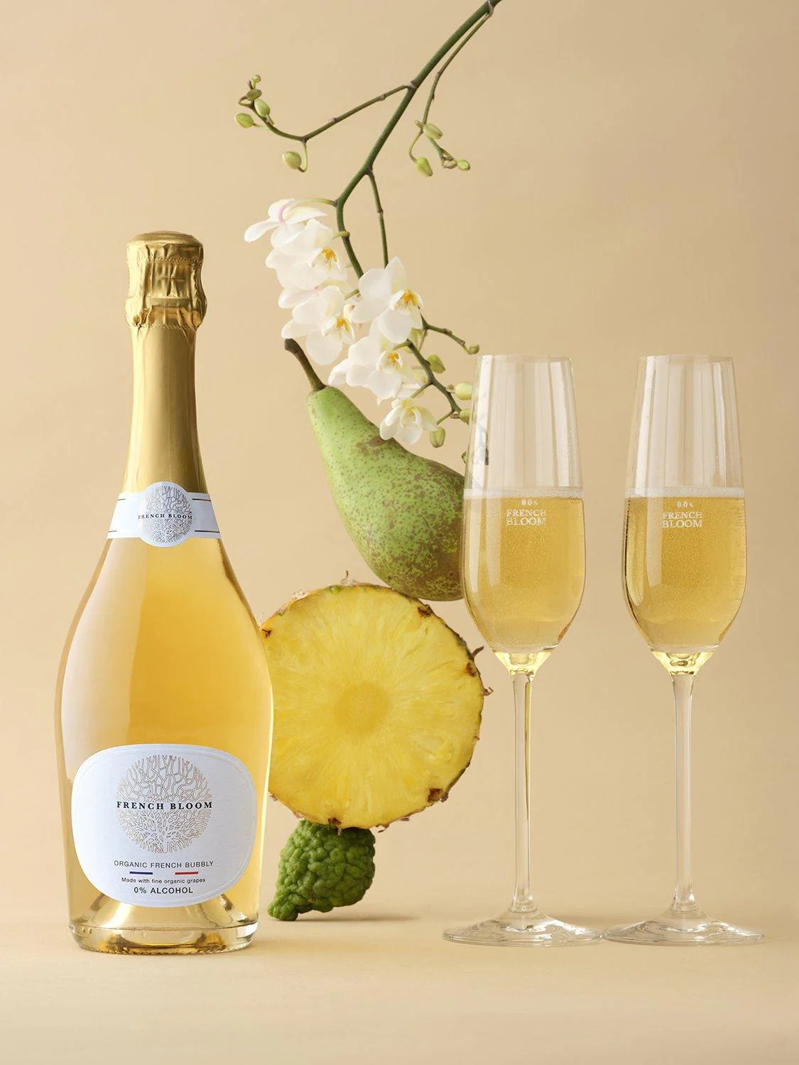 French Bloom, Alcohol Free Bubbly