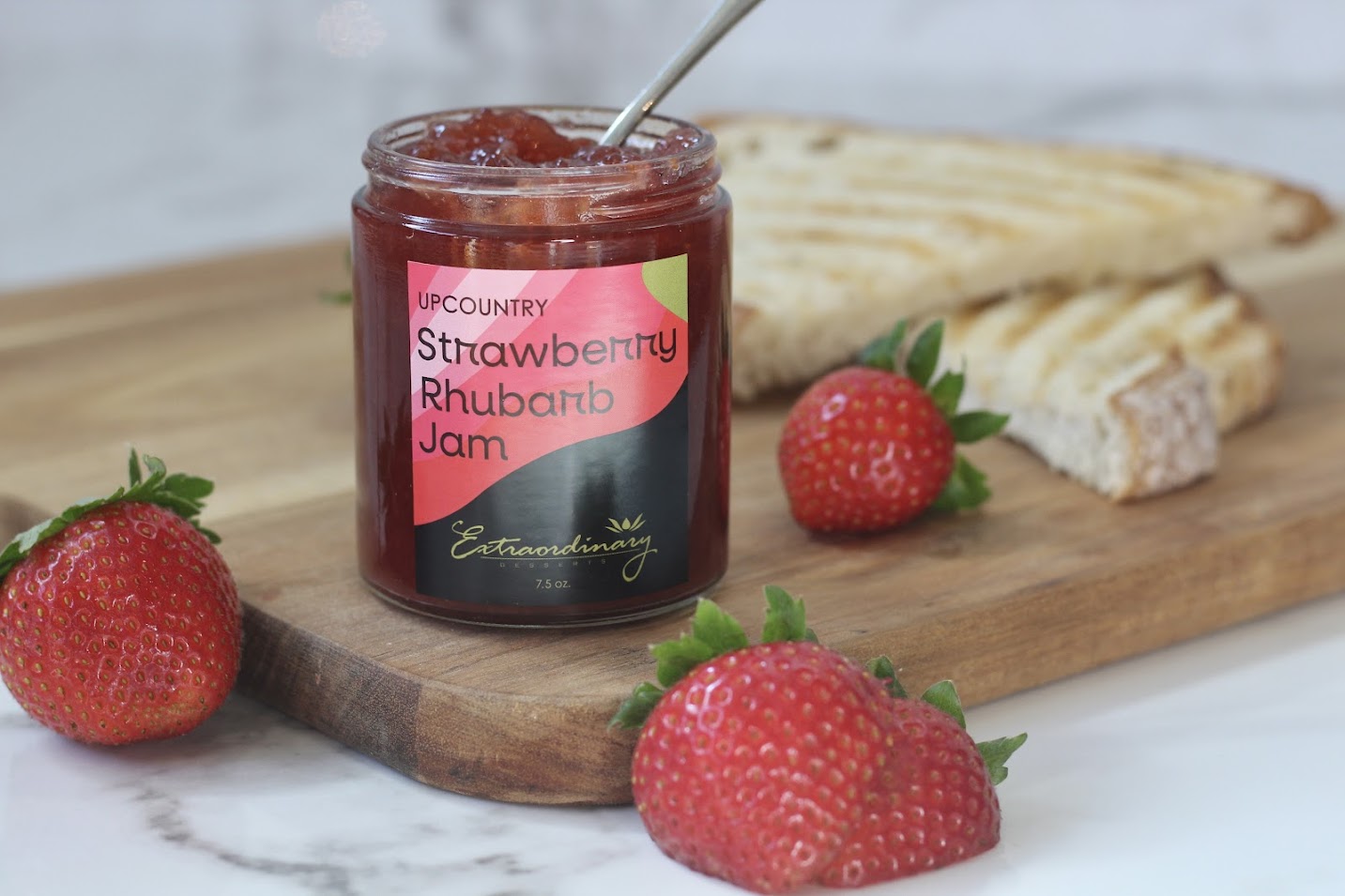 Upcountry Strawberry Rhubarb Jam