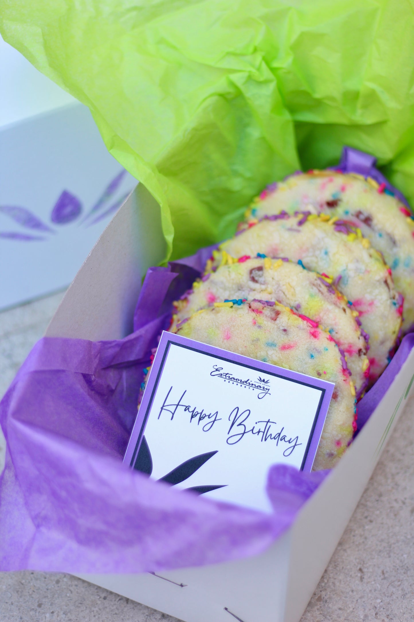Birthday Cookie Gift Box