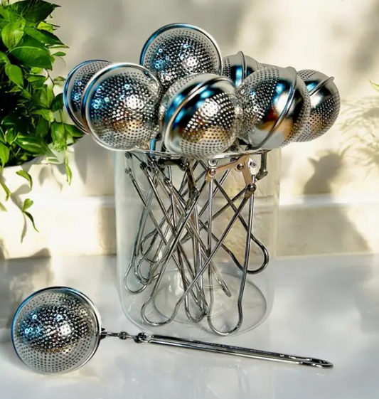 Stainless Steel Tea Infuser- Silver